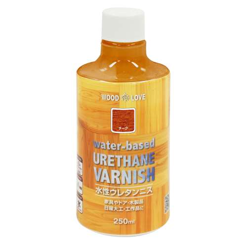 ニッペホームプロダクツ WOODLOVE　水性ウレタンニス チーク 250ml