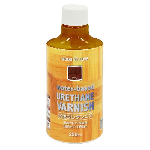 ニッペホームプロダクツ WOODLOVE　水性ウレタンニス オーク 250ml