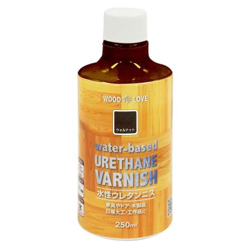 ニッペホームプロダクツ WOODLOVE　水性ウレタンニス ウォルナット 250ml