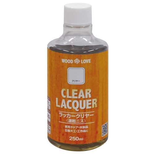 ニッペホームプロダクツ WOODLOVE　ラッカークリヤー クリヤー 250ml