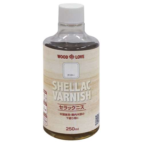 ニッペホームプロダクツ WOODLOVE　セラックニス クリヤー 250ml