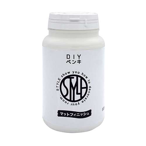 ニッペホームプロダクツ STYLE DIY(スタイルディーアイワイ) ペンキ 塗料 500ml　スノウホワイト