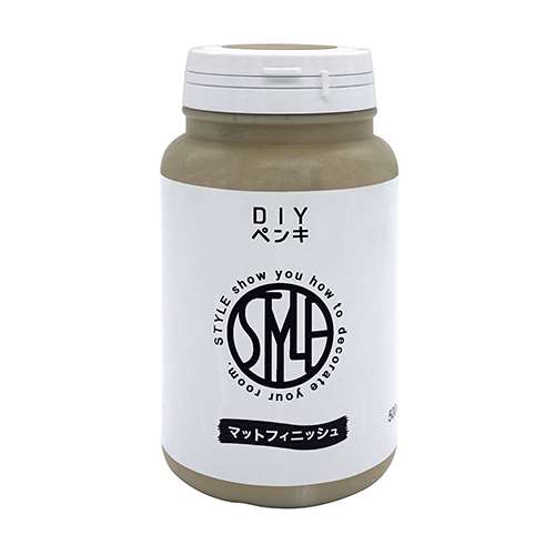 ニッペホームプロダクツ STYLE DIY(スタイルディーアイワイ) ペンキ 塗料 500ml　グレージュ