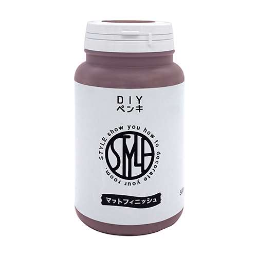 ニッペホームプロダクツ STYLE DIY(スタイルディーアイワイ) ペンキ 塗料 500ml　マルーン