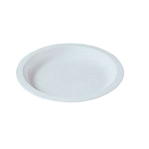 ポリプロピレン食器　白　丸皿２０ｃｍ　Ｎｏ．１７０６Ｗ