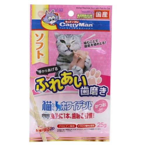 ドギーマンハヤシ　猫ちゃんホワイデント ２５ｇ