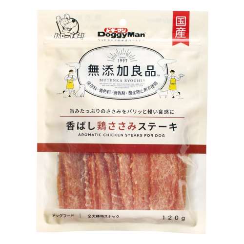 ドギーマンハヤシ　香ばし鶏ささみ ステーキ　１２０ｇ