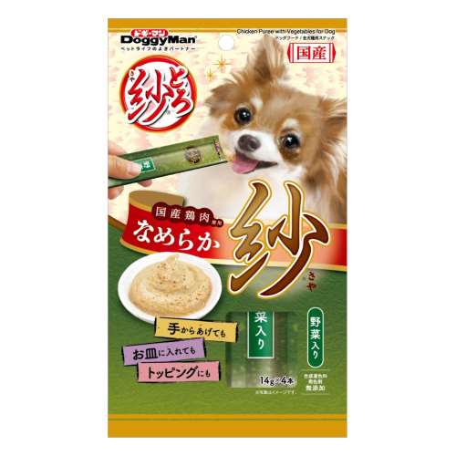 ドギーマンハヤシ　とろ紗　野菜入り １４ｇ×４本