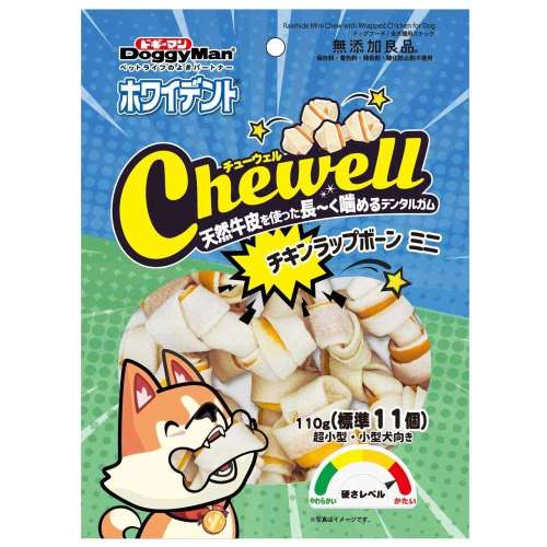 ドギーマンハヤシ　Ｃｈｅｗｅｌｌ　チキンラップボーンミニ１１０ｇ（標準１１個）