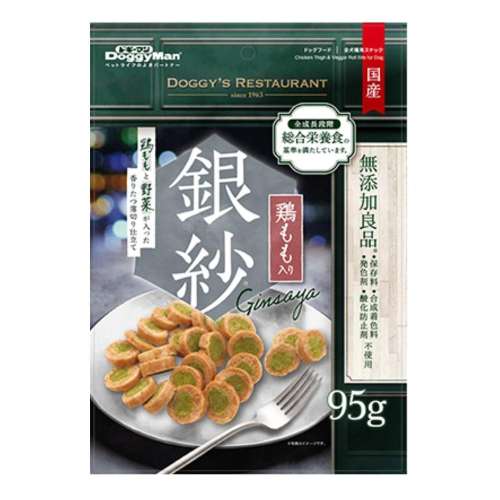 ドギーマンハヤシ　銀紗　鶏ももと野菜が入った香りたつ薄切り仕立て　９５ｇ