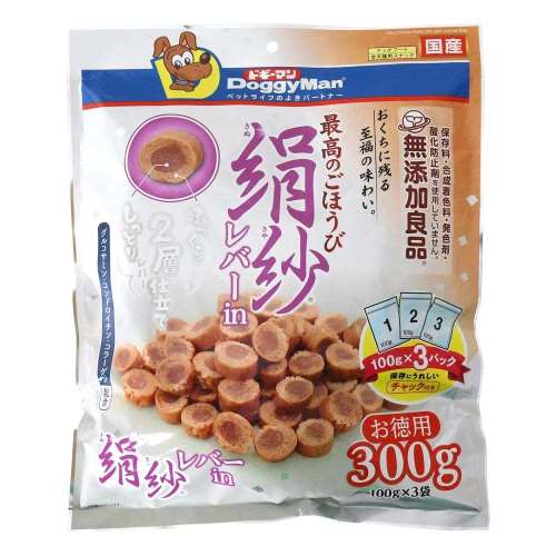 ドギーマンハヤシ 絹紗レバー 300g