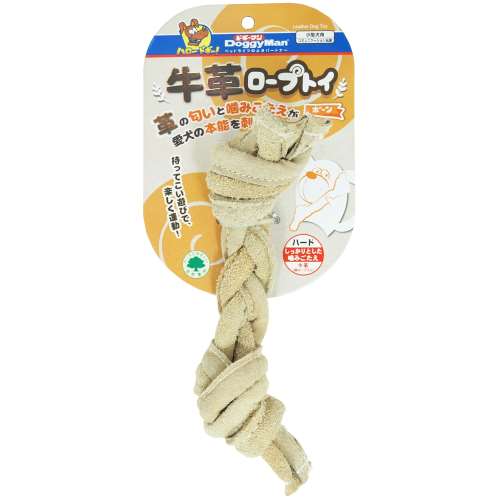 牛革ロープトイ　ボーン