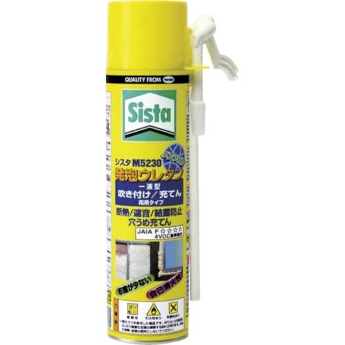 Ｓｉｓｔａ　発泡ウレタン（１液タイプ）Ｍ５２３０　４５０ｇ　SUM-523