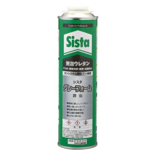 ■ヘンケル　シスタ　発泡ウレタン　グレーフォーム　７５０ｍｌ　SGY-750