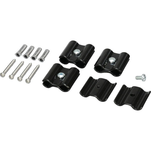 ■光　ジョイント金具　黒　８Φ用　４Ｐ JA81