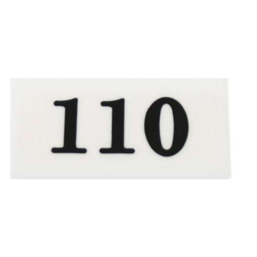 光（Hikari）　ＵＰ３５７‐１１０　標示板　１１０