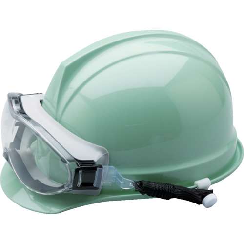■ＵＶＥＸ　ゴーグル型　保護メガネ　ヘルメット取付式　X9302SPGGY