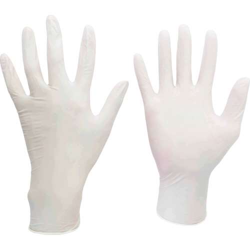 ■ミドリ安全(Midori Anzen) 　ニトリル使い捨て手袋　極薄　粉なし　１００枚入　白　Ｍ　VERTE711M