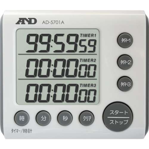 ■Ａ＆Ｄ　３チャンネルタイマー　１００時間形　AD5701A