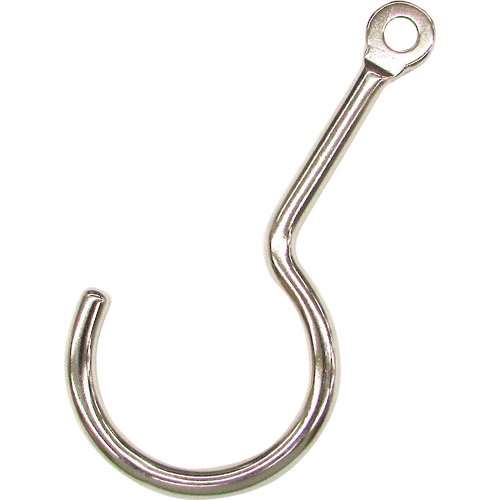 ■水本　ステンレス　Ｓフック（フックタイプ）　線径６ｍｍ　長さ１０７ｍｍ A2815