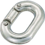■水本　ステンレス　コネクティングリンク　線径８ｍｍ　長さ２４ｍｍ B653