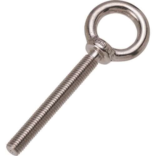 ■水本　ステンレス　つば付ロングアイボルト（鍛造製）（ミリネジ）　捻子径Ｍ‐１０ネジ　長さ３０ｍｍ　（１個入） B2609