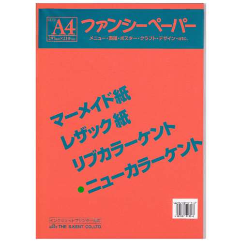 色画用紙　Ａ４　１０枚入り　やまぶき