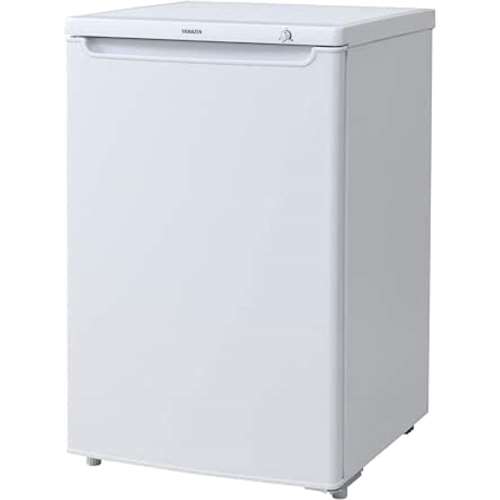 【取付工事(配送設置)･家電リサイクル対象品】山善　８６Ｌ前開き冷凍庫　ＹＦ‐Ｕ９１（Ｗ）