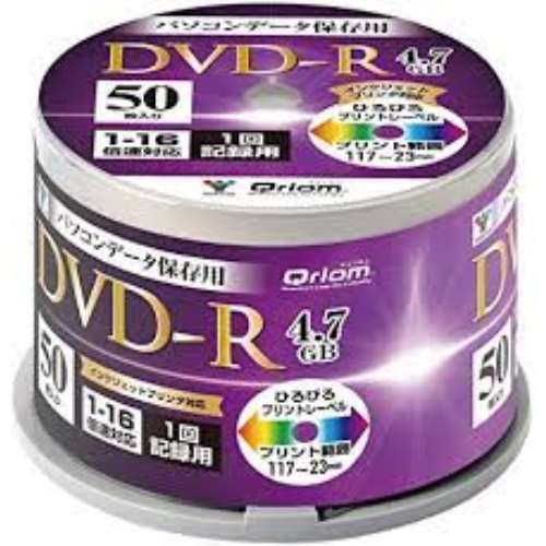 ＱＲＩＯＭ ＤＶＤ－Ｒ ５０枚入