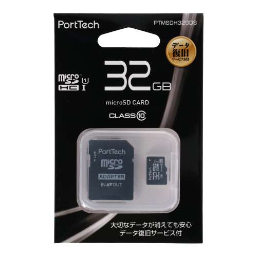 PortTech マイクロＳＤ　３２ＧＢ ＰＴＭＳＤＨ３２ＧＤＳ