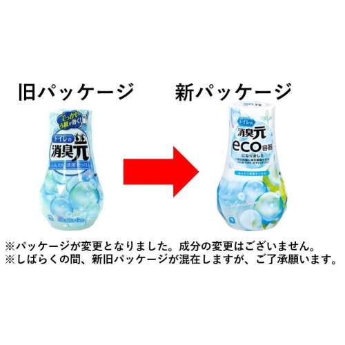 トイレの消臭元 ふんわり清潔せっけん 400ｍｌ　×16個セット