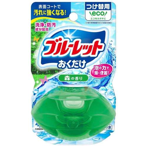 小林製薬 液体ブルーレットおくだけつけ替用　森の香り 70ml