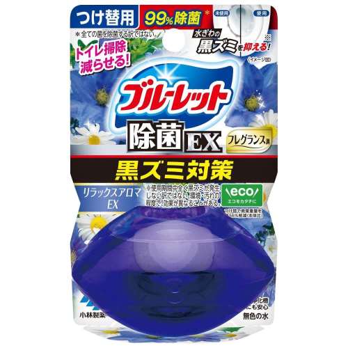 小林製薬　液体ブルーレット除菌　リラックスアロマ付替６７ｍｌ