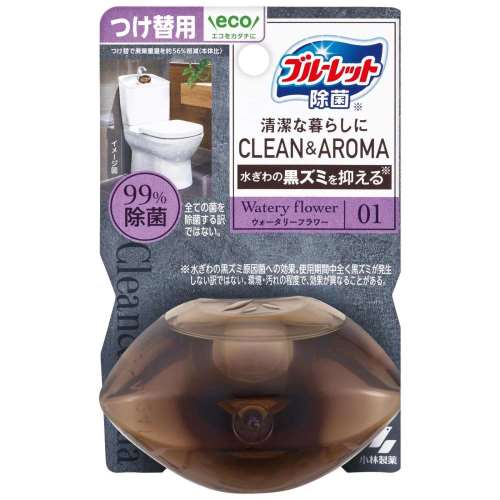小林製薬　液体ブルーレット除菌　クリーン&アロマウォータリーフラワー替６７ｍｌ