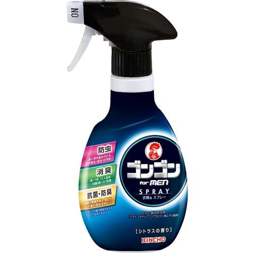 ゴンゴンforＭＥＮ衣類用スプレー　300ｍｌ　シトラスの香り