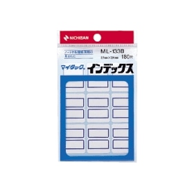ニチバンマイタック インデックスラベル　青枠　大　ML-133B