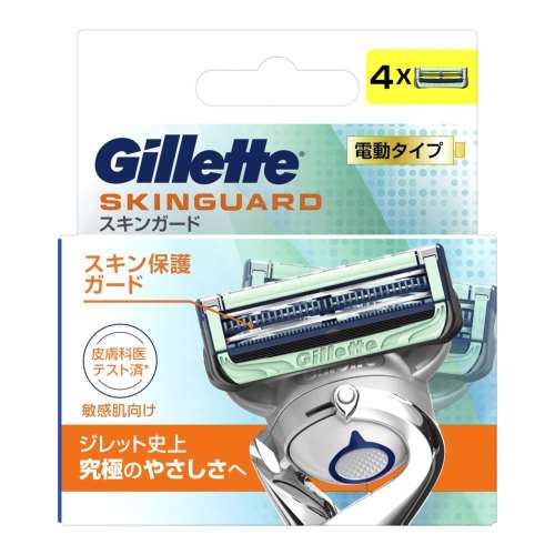 P&G　スキンガードパワー替刃４Ｂ　替刃４個入