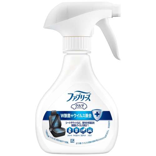 車用ファブリーズ　Ｗ除菌ウイルス除去　２１０ml