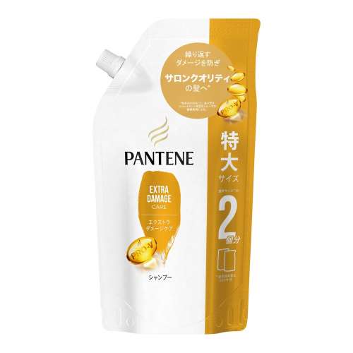 P&G　パンテーンエクストラ　ダメージシャンプー詰替大　６００ｍｌ