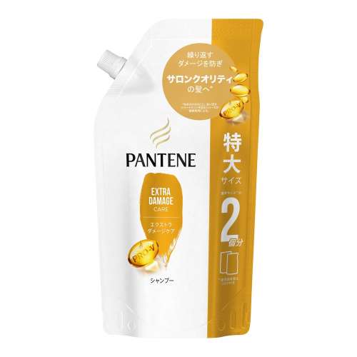 P&G　パンテーンエクストラ　ダメージシャンプー詰替大　６００ｍｌ