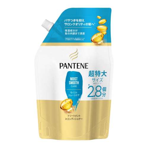 P&G　パンテーン　モイストスムースケア　トリートメントコンディショナー　つめかえ超特大　８６０ｇ