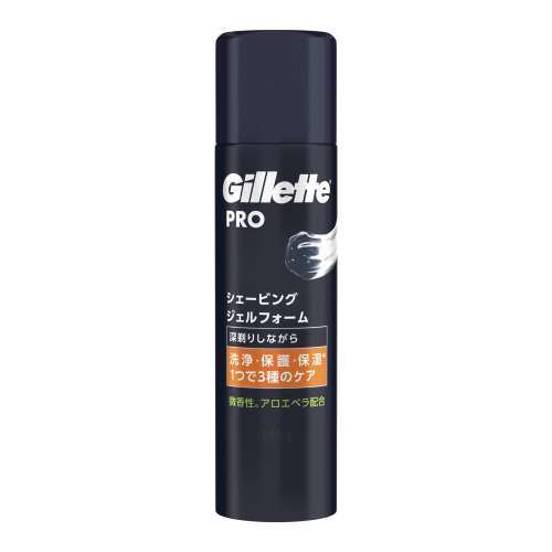 P&G　ジレットＰＲＯシェービングジェルフォーム　１９５ｇ