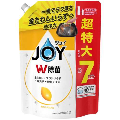 P&G　除菌ジョイコンパクト　レモン替超特大９１０ｍｌ