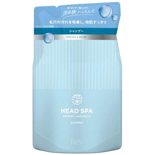 P&G 深体験ヘッドスパ ｂｙ ｈ＆ｓ リフレッシュ さらつや シャンプー つめかえ 350g