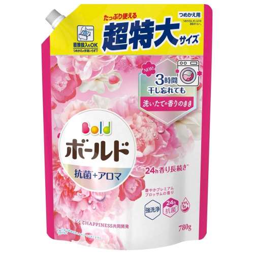 P&G ボールドジェル 華やかプレミアムブロッサムの香り つめかえ用 超特大サイズ 780g