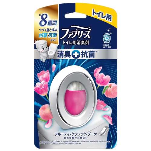 P&G ファブリーズＷ消臭 トイレ用消臭剤＋抗菌 フルーティー・クラシック・ブーケ 6.3mL