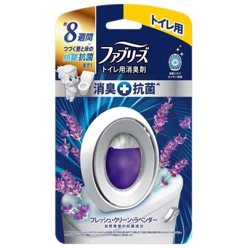 P&G ファブリーズＷ消臭 トイレ用消臭剤＋抗菌 フレッシュ・クリーン・ラベンダー 6.3ml