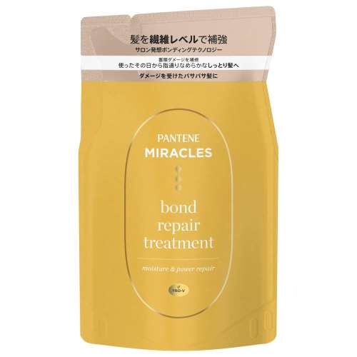 P&G パンテーンミラクルズ ボンドリペアシリーズ モイスチャー＆パワーリペア トリートメント 詰替 350g