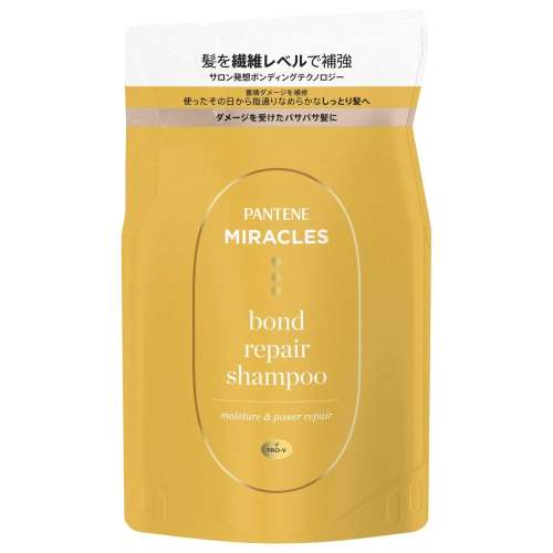 P&G パンテーンミラクルズ ボンドリペアシリーズ モイスチャー＆パワーリペア シャンプー 詰替 350g