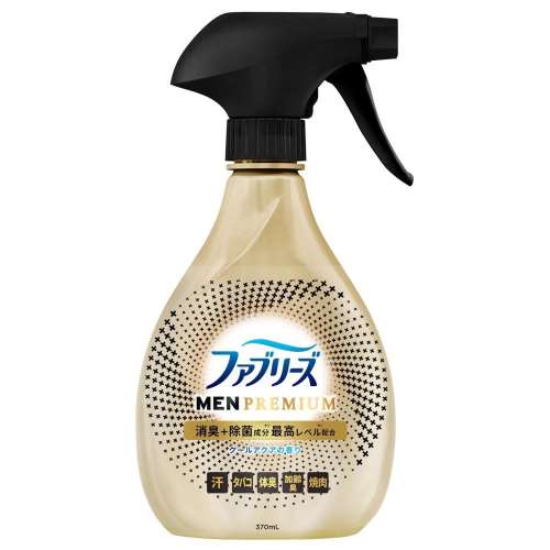 P&G ファブリーズＷ除菌＋消臭 プレミアムメン クールアクアの香り 本体 370mL